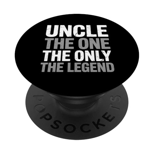 Uncle One Only The Legend Lustiges Familientreffen PopSockets Klebender PopGrip Uncle One Only The Legend Lustiges Familientreffen PopSockets Klebender PopGrip von FAMILY 365