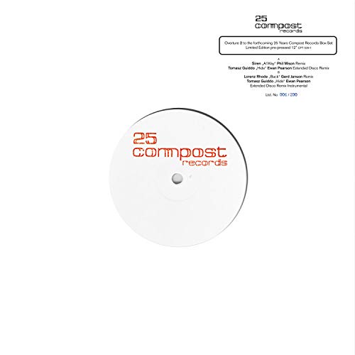 25 Years Compost Records - Overture 25 Years Compost Records - Overture von FAMILY$ COMPOST