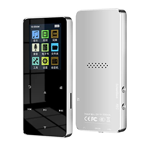 32 GB MP3-Player Bluetooth 5. 2 Touchscreen-MP3-Musik-Player mit Metallgehäuse. 1. 8 Mini-Musik-Player mit verlustfreiem Sound, unterstützt MP3/WMA/APE/FLAC/WAV von FAMKIT