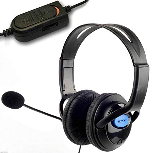 FAMKIT Gaming Headset für PS4 Xbox One PC Mac Controller Gaming Kopfhörer Stereo Surround Noise Cancelling Over Ear Gaming Kopfhörer mit Mikrofon Lautstärkeregler von FAMKIT