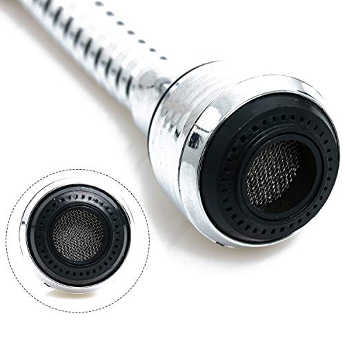FAMKIT Wasserhahn-Strahlregler, schwenkbarer Wasserhahn, Spritzschutz, Sprudeldüse, Filterdüse, Luftsprudler Filter, Küchenspüle, Sprühdüse für 22 mm-23,5 mm Gewindehahn FAMKIT Wasserhahn-Strahlregler, schwenkbarer Wasserhahn, Spritzschutz, Sprudeldüse, Filterdüse, Luftsprudler Filter, Küchenspüle, Sprühdüse für 22 mm-23,5 mm Gewindehahn von FAMKIT