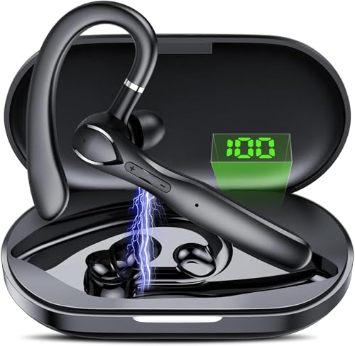 FAMOO Bluetooth Headset, Kabelloses Headset mit Noise Cancelling Mikrofon CVC8.0, Bluetooth V5.3 Kopfhörer,100 Std Spielzeit FAMOO Bluetooth Headset, Kabelloses Headset mit Noise Cancelling Mikrofon CVC8.0, Bluetooth V5.3 Kopfhörer,100 Std Spielzeit von FAMOO