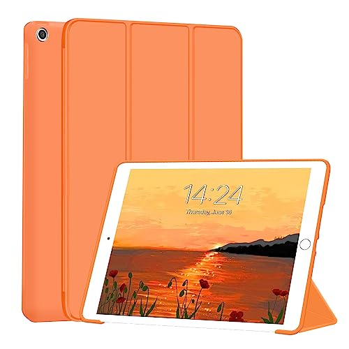 FANSONG Hülle für iPad 9. 2021 8. 7, iPad Case 10,2 Zoll Trifold Ultra Dünn Soft TPU Schutzhülle mit Auto Schlafen/Wachen Ständer Smart Cover für iPad 9.Generation 2021 iPad 8. 2020 iPad 7. 2019 von FAN SONG