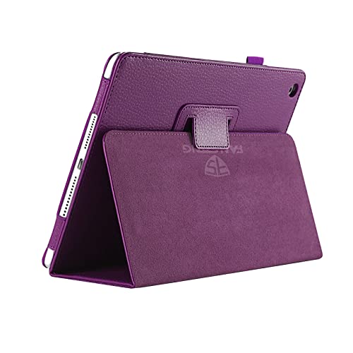 Fansong Hülle für iPad 10.2 Zoll, iPad Case 9 2021 8 7 PU Leder Schutzhülle mit Auto Schlafen/Wachen Stand und Stifthalter Smart Cover Ultradünne für iPad 9.Gen 2021 iPad 8 2020 iPad 7 2019 Lila von FAN SONG