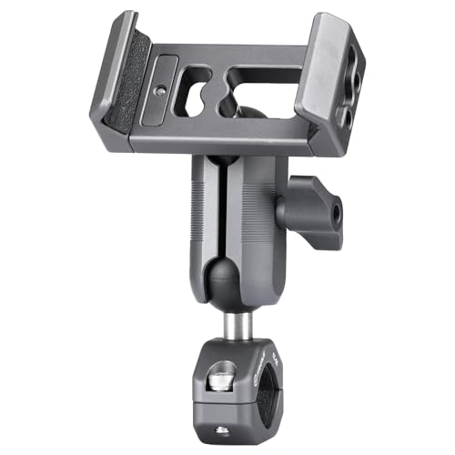FANAUE Motorrad-Handyhalterung mit Vibrationsdämpfer und Hochgeschwindigkeitssicherung, Diebstahlschutz, Motorrad-Telefonhalterung, Lenker-Handyhalterung für Fahrrad, Roller, ATV, passend für von FANAUE