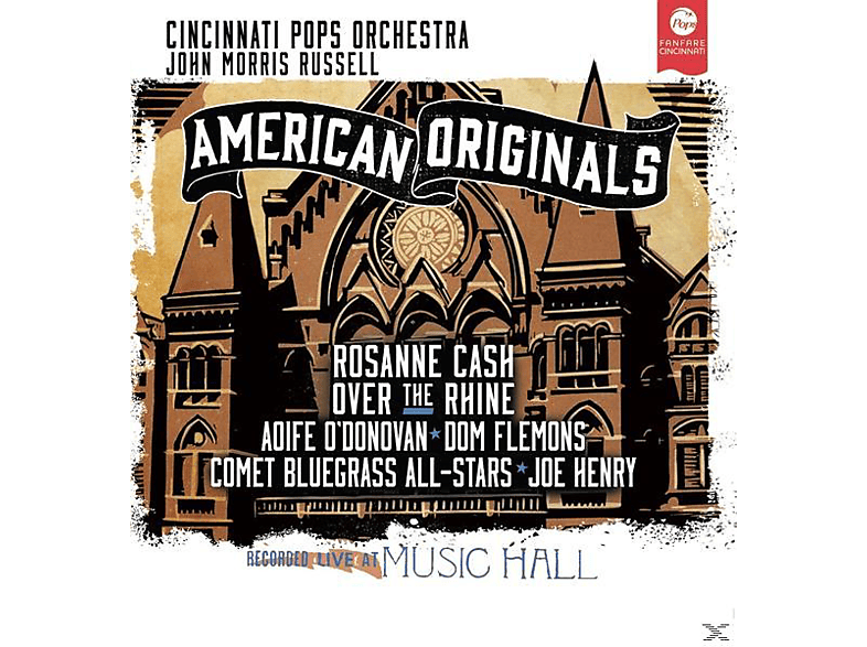 Rosanne Cash, Russell, CINCINNATI POPS ORCH. - American Originals (Vinyl) von FANFARE CI