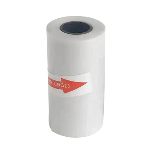 FANGZ Etiketten für Thermodrucker, Aufkleberpapier für Thermodrucker - 57x30mm Mini-Taschendrucker-Aufkleberpapier - Mini-Drucker-Aufkleberpapier, selbstklebendes Nachfülletikett, tintenlose von FANGZ
