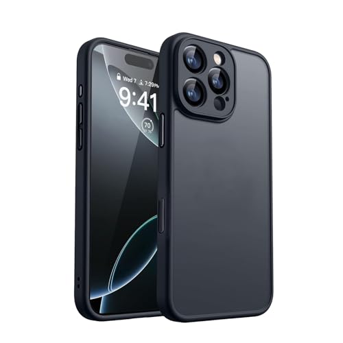 FANNTAKO Kompatibel mit iPhone 16 Pro Max, stoßfest, Fallschutz in Militärqualität, verbesserter vollständiger Kameraschutz, schlanke Passform, durchscheinende, matte Rückseite FANNTAKO Kompatibel mit iPhone 16 Pro Max, stoßfest, Fallschutz in Militärqualität, verbesserter vollständiger Kameraschutz, schlanke Passform, durchscheinende, matte Rückseite von FANNTAKO