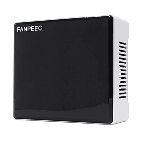 FANPEEC Mini PC,Windows 11 Pro,Mini Desktop PC,Core i7-10750H,UHD Graphics 630,4K HD,HD+DP/WiFi/BT 4.2/Gigabit Ethernet/Kühllüfter/6xUSB 3.0,64G DDR4+1TB SSD Mini Computer von FANPEEC