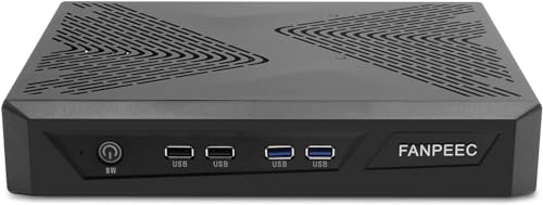 FANPEEC Mini PC Gaming,Intel i7-12700F(Max 4.90GHz),GTX 1650(4GB GDDR6) Desktop Cmputer,Mini PC Windows 11,64GB RAM 512GB SSD,8K,Gigabit Ethernet, DP+2×HD+DVI, WiFi 5, BT 4.2,8× USB,Office Mini PC von FANPEEC