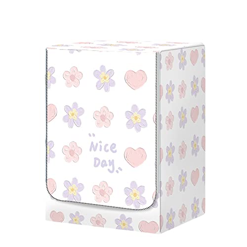 FANSU Waschmaschine Abdeckung Waschmaschinenabdeckung Abstrakte Blumen Wasserdichter Staubdicht Trockner Abdeckung Staubschutz Staubdichte Abdeckung für Frontlader (M (8-10kg),Pinke Blumen) von FANSU