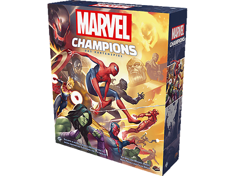 FANTASY FLIGHT GAMES Marvel Champions: Das Kartenspiel - Grundspiel Mehrfarbig von FANTASY FLIGHT GAMES