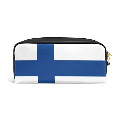 FANTAZIO Stiftemäppchen Finnland-Flagge Make-up Tasche von FANTAZIO