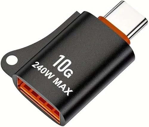 USB 10A 3.0 Typ C Datenübertragungsadapter Typ C Buchse auf USB Stecker Konverter Schnell für MacBook Xiaomi Samsung S24 S23 Fast OTG Stecker USB 10A 3.0 Typ C Datenübertragungsadapter Typ C Buchse auf USB Stecker Konverter Schnell für MacBook Xiaomi Samsung S24 S23 Fast OTG Stecker von FANTIA