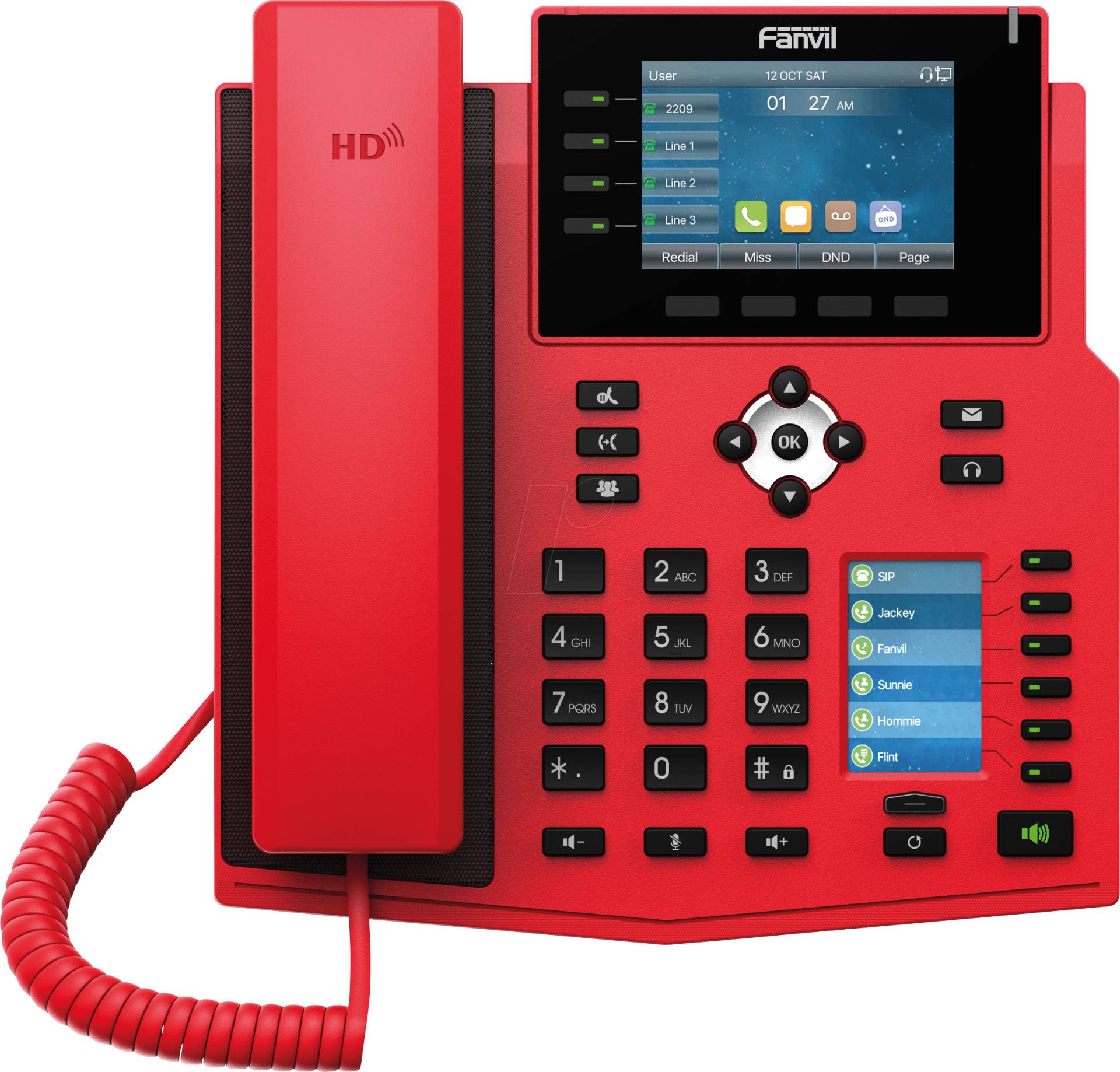 FANVIL X5U-R - Desktop IP-Telefon von FANVIL