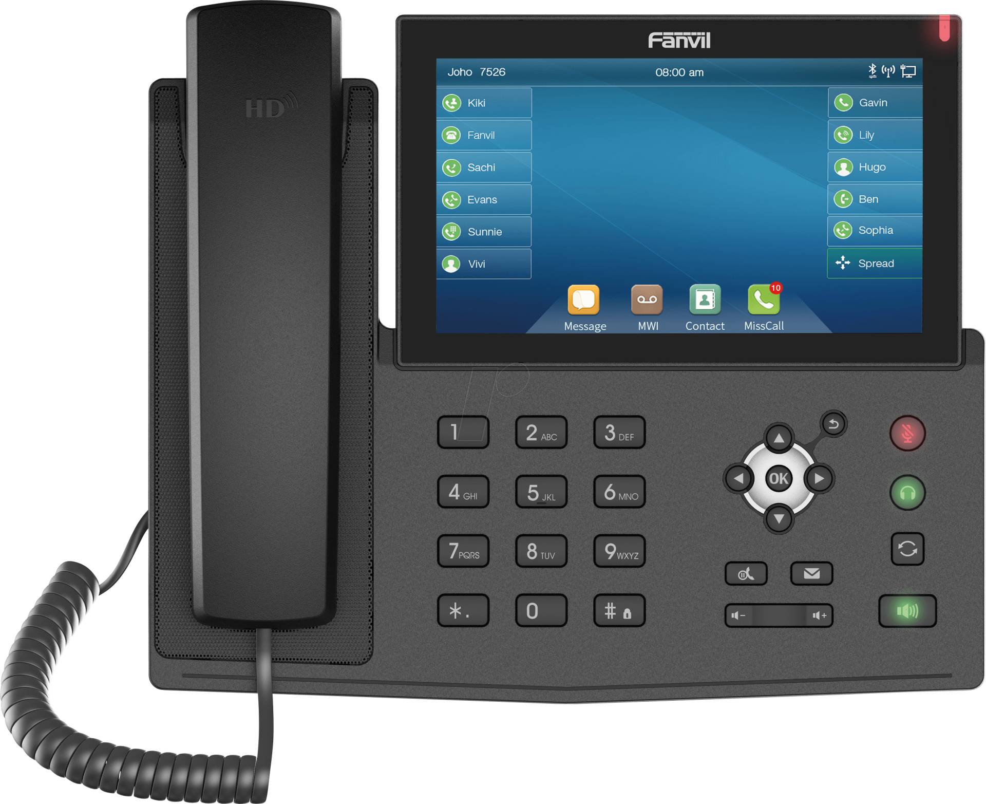 FANVIL X7 - Touch Screen Enterprise IP-Telefon von FANVIL