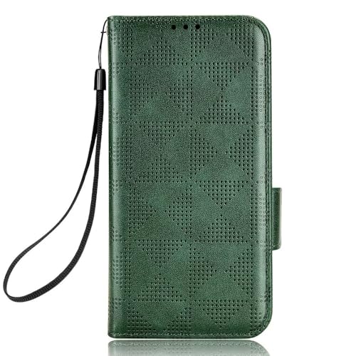 FANYUAN Handyhülle für Apple iPhone 16e Hülle, Mit Kartenfach und Standfunktion, Premium Leder Flip Cover Brieftasche Case, Schutzhülle für Apple iPhone 16e.(Grün) von FANYUAN