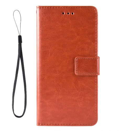 FANYUAN Handyhülle für Google Pixel 10 Pro Hülle, Mit Kartenfach und Standfunktion, Premium Leder Flip Cover Brieftasche Case, Schutzhülle für Google Pixel 10 Pro.(Braun) von FANYUAN
