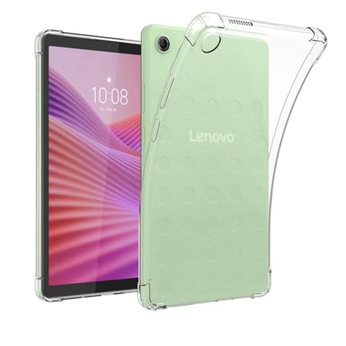 FANYUAN Hülle für Kindle Lenovo Tab K9 8.7 2025, Kratzfest, Ultradünne Soft TPU Silikon Tablet Schutzhülle, Stoßfest Cover Case für Kindle Lenovo Tab K9 8.7 2025.(transparent) von FANYUAN