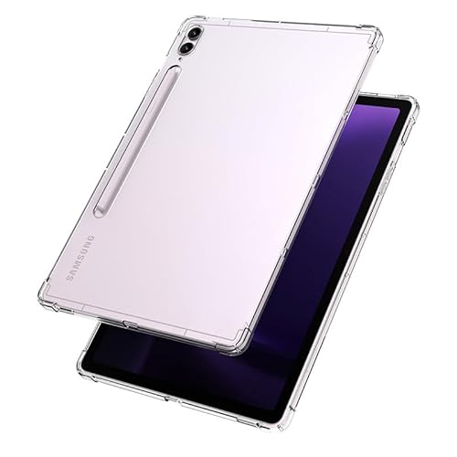 FANYUAN Hülle für Kindle Samsung Galaxy Tab S10 FE+, Kratzfest, Ultradünne Soft TPU Silikon Tablet Schutzhülle, Stoßfest Cover Case für Kindle Samsung Galaxy Tab S10 FE+.(transparent) von FANYUAN