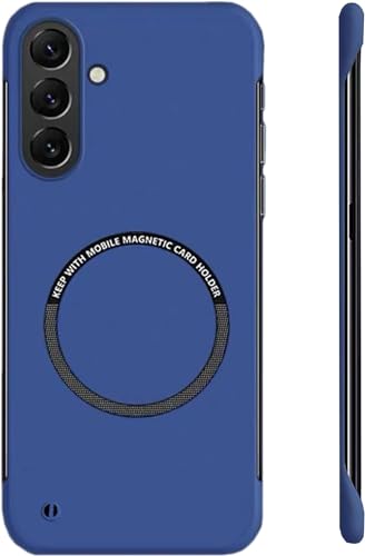 FAOMSEBS Magnetische, randlose Schutzhülle für Samsung S24, kompatibel mit MagSafe (Gefühl von blankem Metall) dünne stoßfeste Schutzhülle für Samsung Galaxy S24 MagSafe Cover 6,2 Zoll 2024 von FAOMSEBS