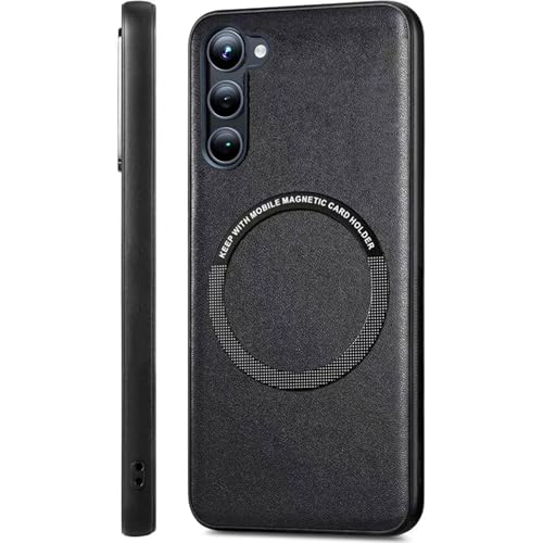 FAOMSEBS Magnetische Schutzhülle für Samsung S23+ / S23 Plus, kompatibel mit MagSafe [Schlanke Passform] [Kabelloses Laden] [10 Fuß Falltest] Anti-Shock Schutzhülle für Samsung Galaxy S23 Plus Case von FAOMSEBS