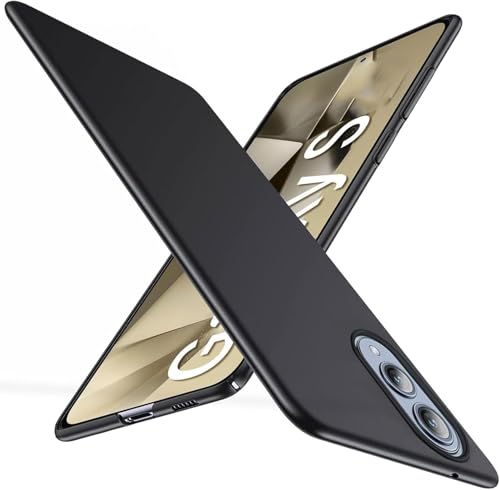 FAOMSEBS Schutzhülle für Samsung S25 Edge Slim [Ultra dünn, wie ohne Hülle] [rutschfest und schweißfest] Robuste Schutzhülle für Samsung Galaxy S25 Edge Case Thin, 2025 Schwarz von FAOMSEBS