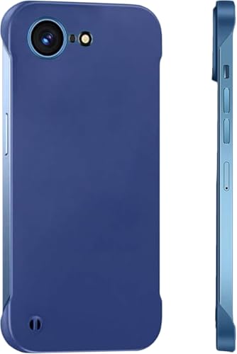 FAOMSEBS Schutzhülle für iPhone 16e, randlos, schlankes Design (blankes Metallgefühl), ultradünn wie keine Hülle, schnelle Wärmeableitung, kühlende Schutzhülle für iPhone 16e, hartes Polycarbonat von FAOMSEBS