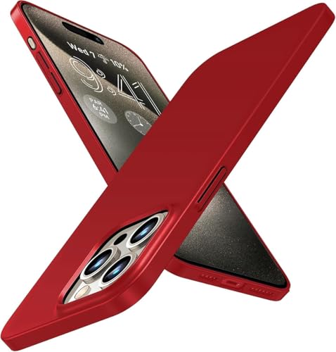 FAOMSEBS Ultradünne Schutzhülle für iPhone 13 Pro Max 6,7 Zoll [Ultra Thin wie nicht] [matte Oberfläche] [Kabelloses Laden] Stoßfeste robuste Schutzhülle für iPhone 13 Pro Max Case Slim 2021 von FAOMSEBS
