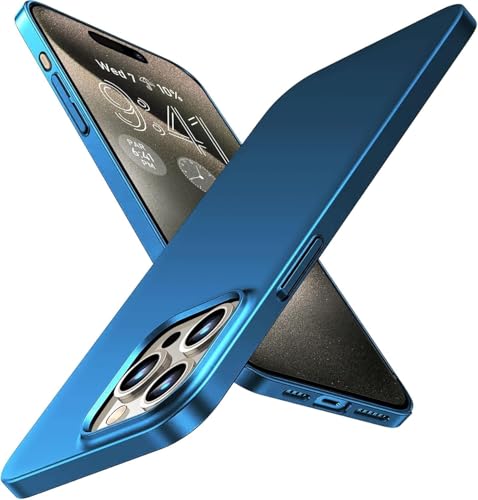 FAOMSEBS Ultradünne Schutzhülle für iPhone 13 Pro Max 6,7 Zoll [Ultra Thin wie nicht] [matte Oberfläche] [Kabelloses Laden] Stoßfeste robuste Schutzhülle für iPhone 13 Pro Max Case Slim 2021 von FAOMSEBS