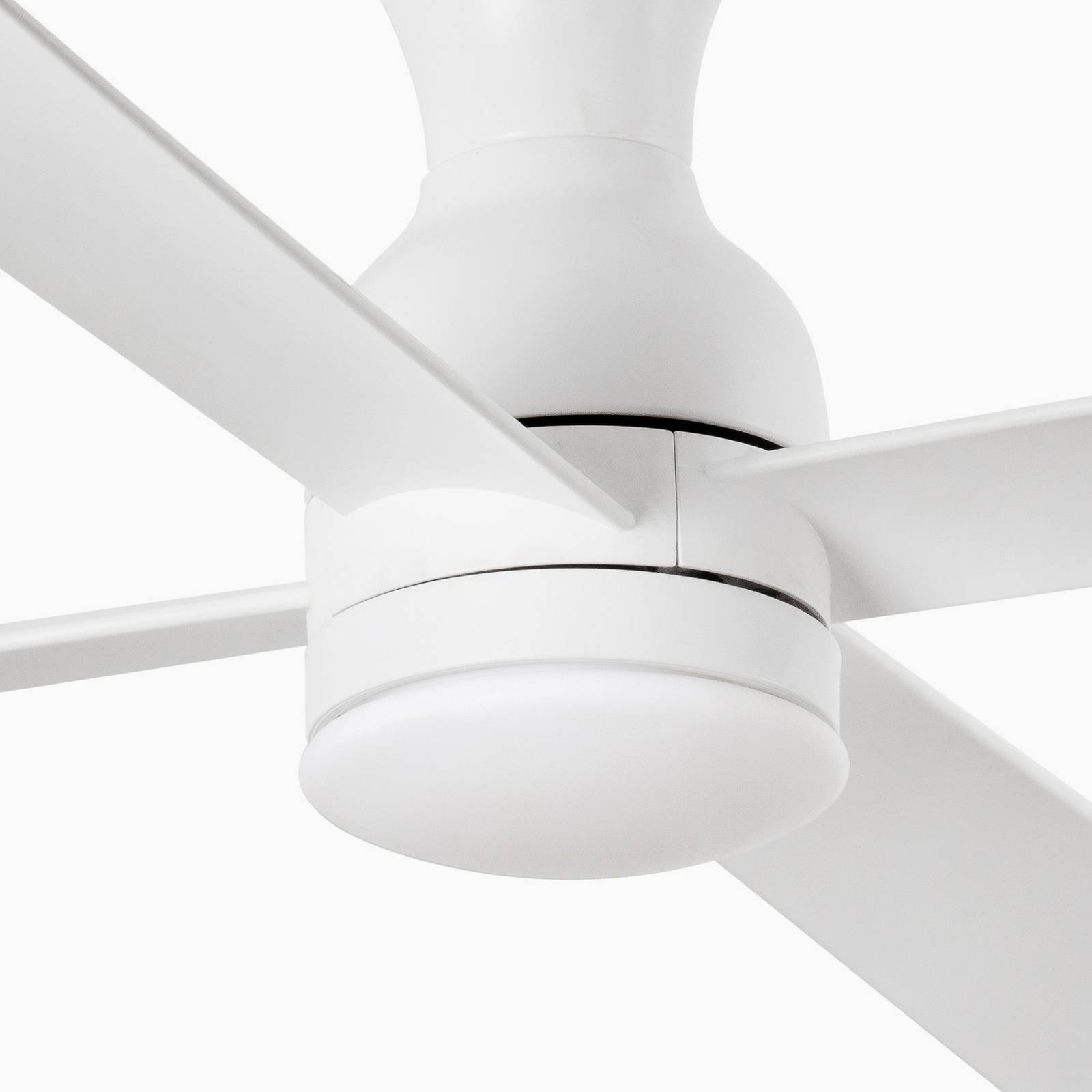 Deckenventilator Fraser M mit LED-Lampe, DC, weiß Deckenventilator Fraser M mit LED-Lampe, DC, weiß von FARO BARCELONA