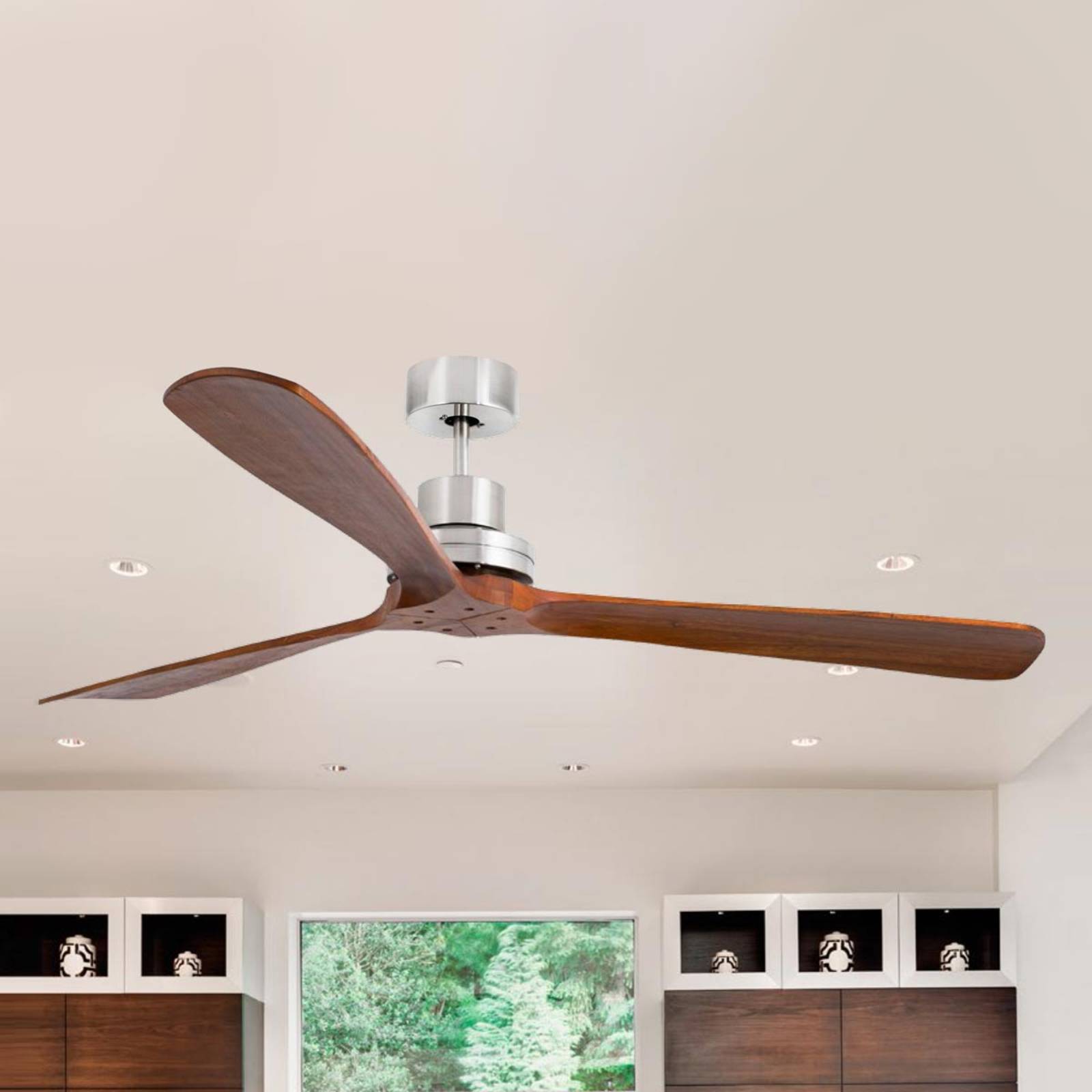 Deckenventilator Lantau-G, walnuss Deckenventilator Lantau-G, walnuss von FARO BARCELONA