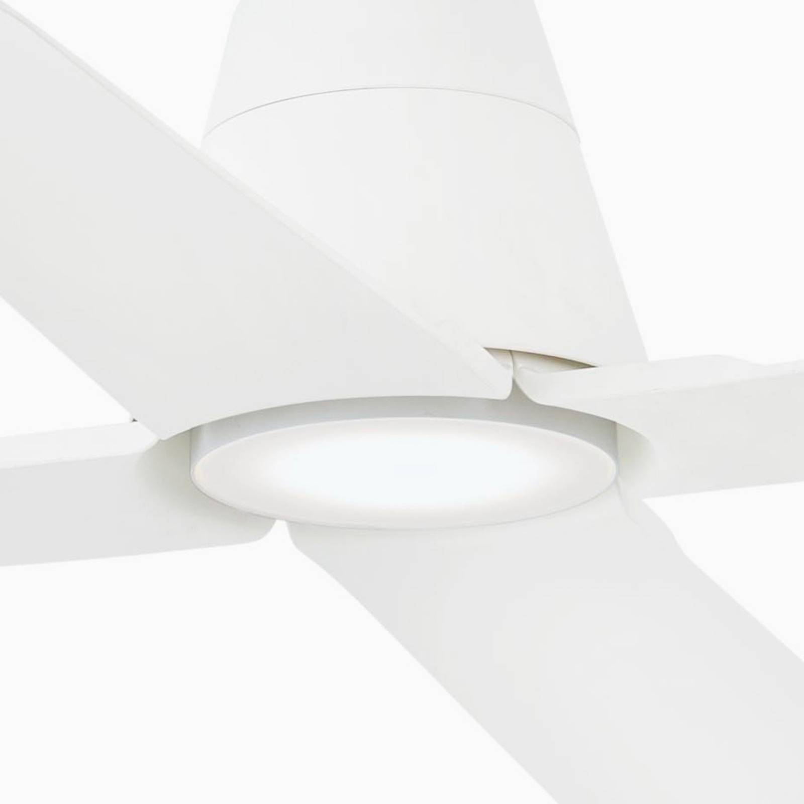 Deckenventilator Typhoon M LED-Leuchte IP44 weiß von FARO BARCELONA