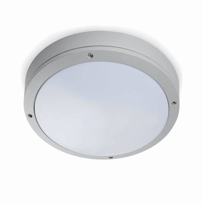 Außendeckenleuchte Yen, hellgrau, Ø 28 cm, E27 von FARO BARCELONA