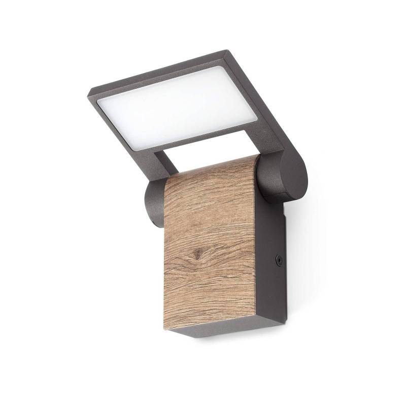 LED-Außenwandleuchte Wood von FARO BARCELONA