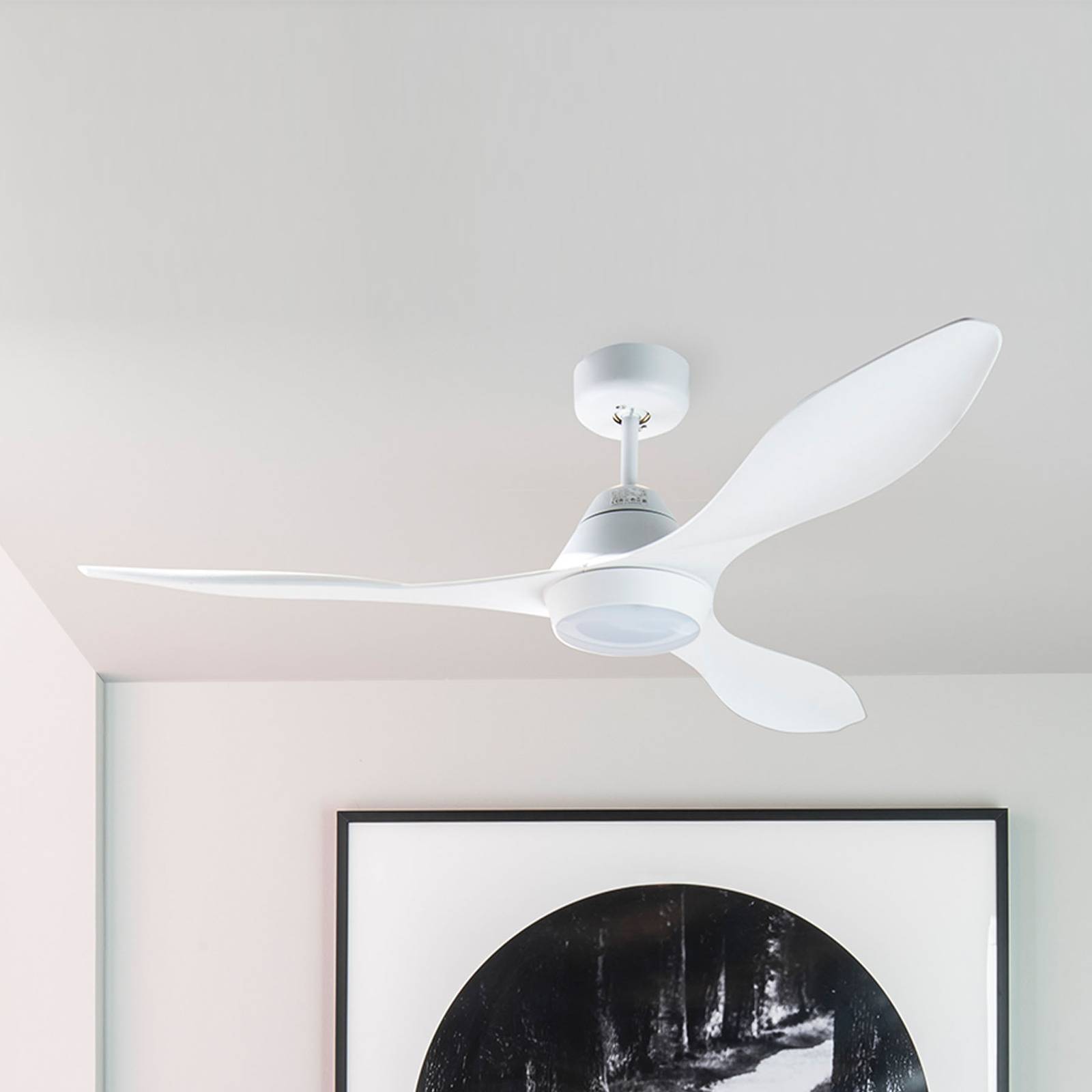 LED-Deckenventilator Polaris L, dreiflügelig, weiß LED-Deckenventilator Polaris L, dreiflügelig, weiß von FARO BARCELONA
