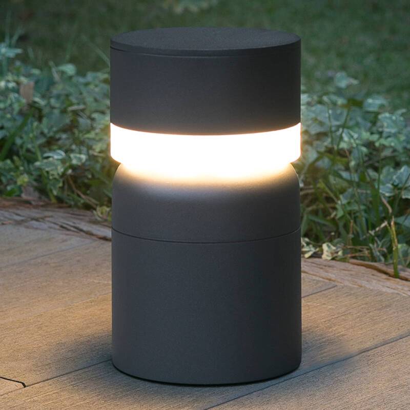LED-Sockelleuchte Sete, dunkelgrau von FARO BARCELONA