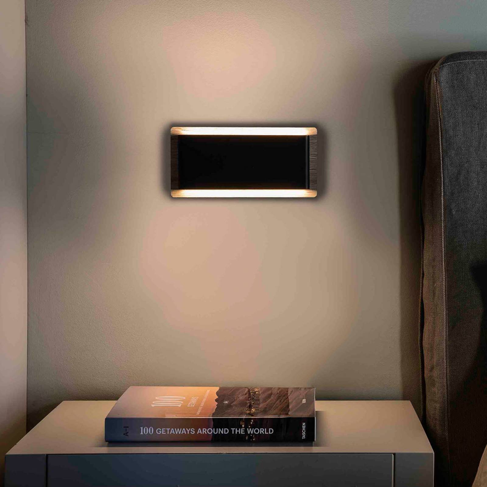 LED-Wandleuchte Mood mit indirektem Lichtschein LED-Wandleuchte Mood mit indirektem Lichtschein von FARO BARCELONA