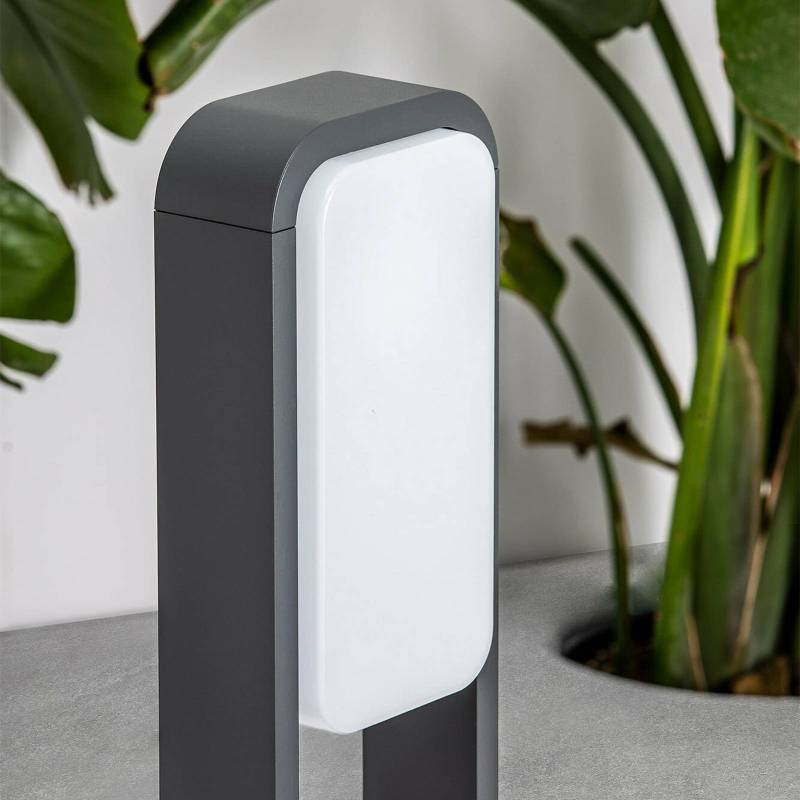 LED-Wegeleuchte Sticker, dunkelgrau, Aluminium, Höhe 72 cm von FARO BARCELONA