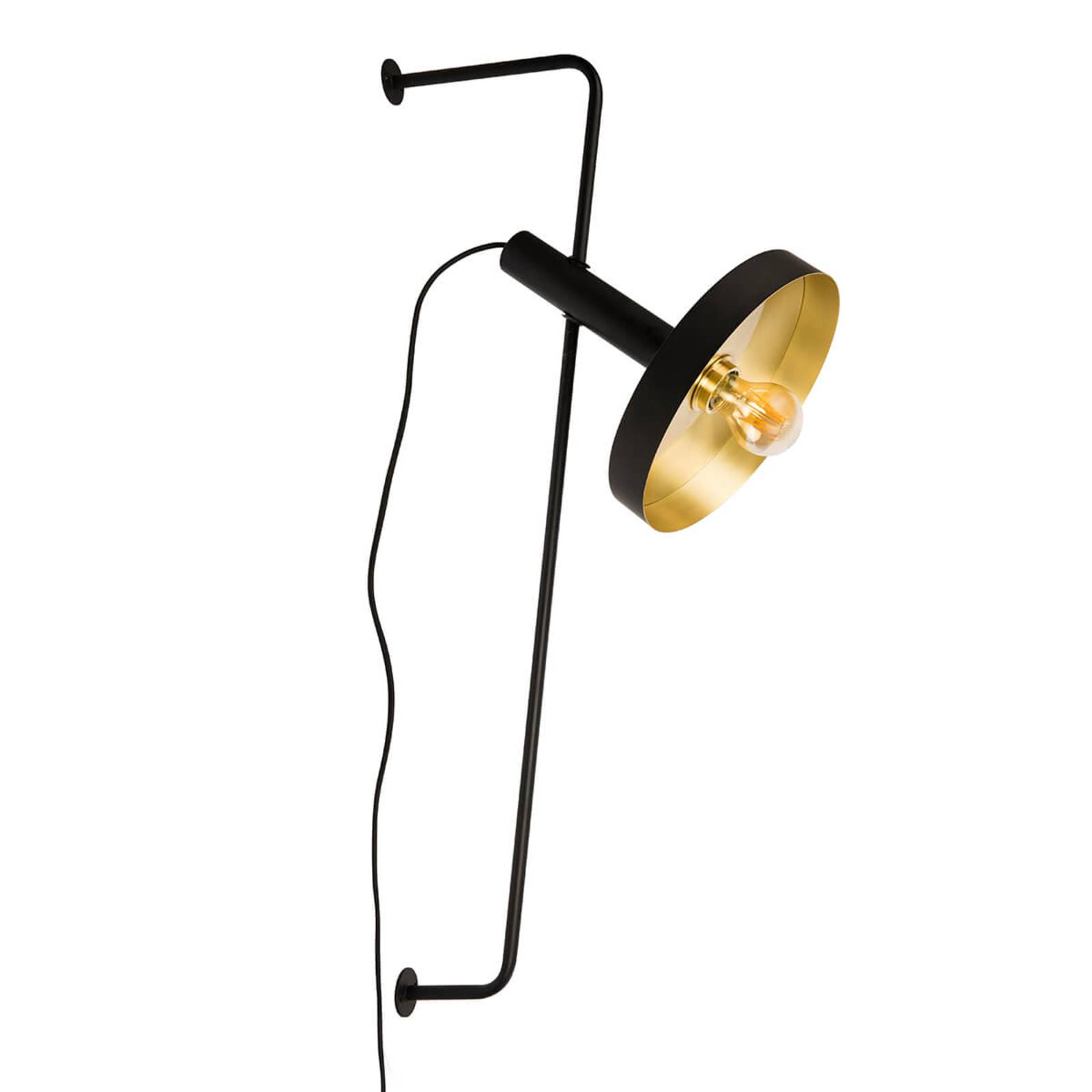 Wandleuchte Whizz in Schwarz-Gold Wandleuchte Whizz in Schwarz-Gold von FARO BARCELONA