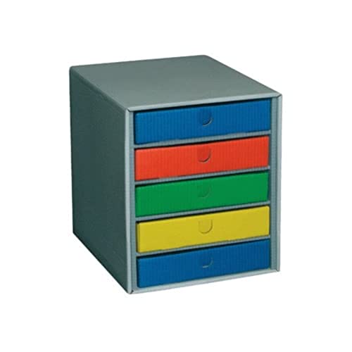 Fast 100725933 Modul Karton grau + 5 Schubladen verschiedene Farben Fast 100725933 Modul Karton grau + 5 Schubladen verschiedene Farben von FAST