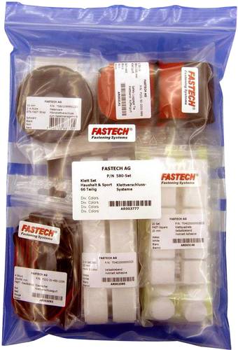 FASTECH® 580-Set-Bag Klettbinder Sortiment 64St. von FASTECH®