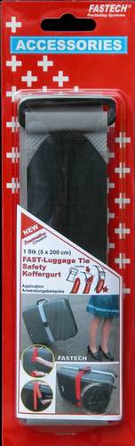FASTECH® 922-0822 Klett-Kofferband mit Gurt Haft- und Flauschteil (L x B) 2000mm x 50mm Grau 1St. von FASTECH®