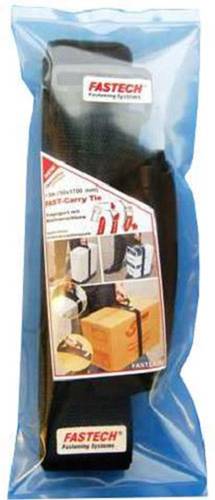 FASTECH® 923-330-Bag Klettband mit Gurt Haft- und Flauschteil (L x B) 1700mm x 50mm Schwarz 1St. von FASTECH®