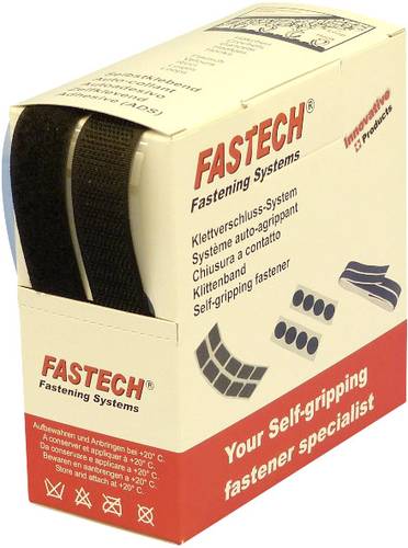 FASTECH® B20-SKL999905 Klettband zum Aufkleben Hotmelt Haft- und Flauschteil (L x B) 5000mm x 20mm von FASTECH®