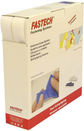FASTECH® B30-SKL000025 Klettband zum Aufkleben Hotmelt Haft- und Flauschteil (L x B) 25000mm x 30mm von FASTECH®