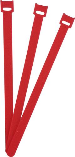 FASTECH® ETK-3-250-1339 Klettkabelbinder zum Bündeln Haft- und Flauschteil (L x B) 250mm x 13mm Rot von FASTECH®