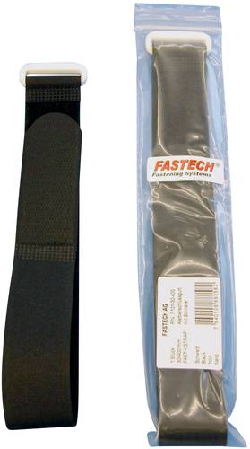 FASTECH® F101-30-400 Klettband mit Gurt Haft- und Flauschteil (L x B) 400mm x 30mm Schwarz 1St. von FASTECH®