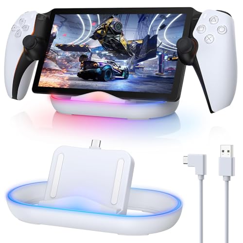 FASTSNAIL Ladestation für PS Portal Remote Player, PSP Zubehör kompatibel mit Playstation Portal Remote Player, Ständer für PS5 Portable FASTSNAIL Ladestation für PS Portal Remote Player, PSP Zubehör kompatibel mit Playstation Portal Remote Player, Ständer für PS5 Portable von FASTSNAIL