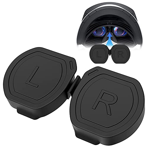 FASTSNAIL Linsen Schutzhülle kompatibel mit PlayStation VR 2, Waschbare Objektivschutz für PSVR 2, Anti-Kratzer Staubschutz Abdeckung Objektivkappe, Zubehör kompatibel mit PS5 VR2 von FASTSNAIL